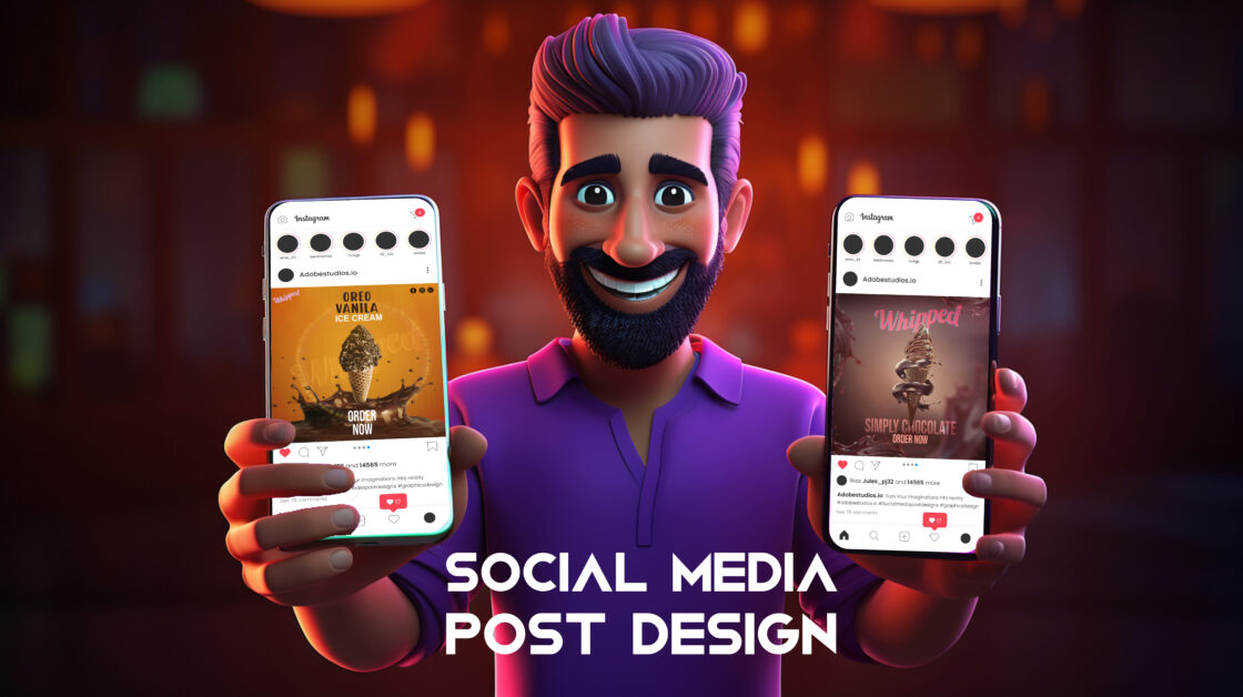 Unique Post and Story Designs For Social Media Platforms