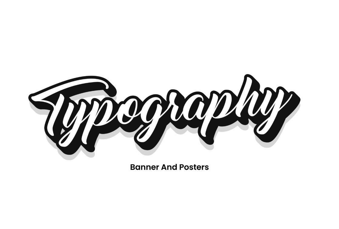 Typography Posters And Banners